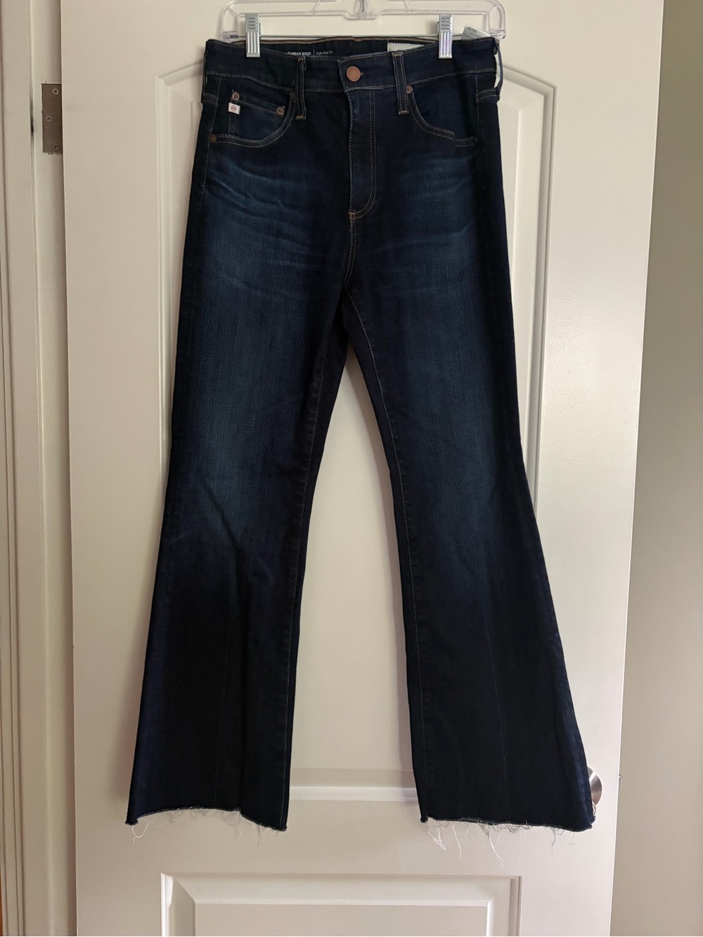 AG Adriano Goldschmied Farrah Boot Dark Indigo Jeans